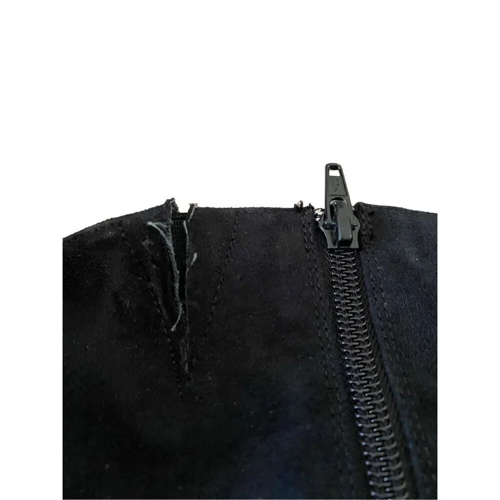 Over The Knee Leather Boots Size 7M Sexy Going Out Party